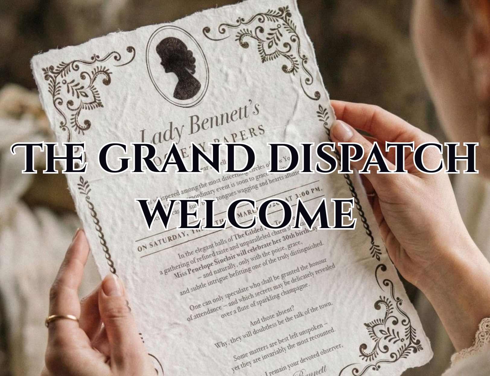 The Grand Dispatch Welcome